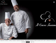 Tablet Screenshot of ilcuocoinnamorato.com